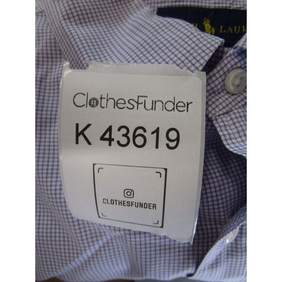 Ralph Lauren Shirt 17 Button Down Checkered Preppy Pony Breathable XL - Picture 11 of 11